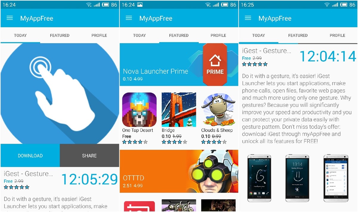 Ứng dụng tải app
miễn phí nổi tiếng myAppFree chính thức có mặt trên Android
