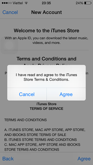 Hướng dẫn tạo Apple
ID US miễn phí trên iDevices
