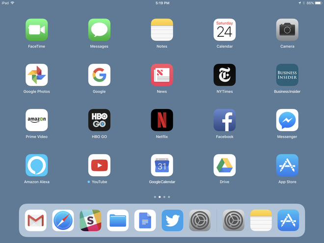 
Trên iOS 11, iPad sẽ có thanh Dock tương tự máy tính
Mac