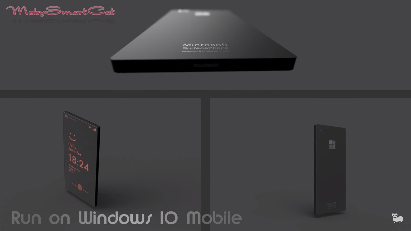 Cùng ngắm concept
Surface
Phone với thiết kế kim loại nguyên khối vô cùng độc đáo