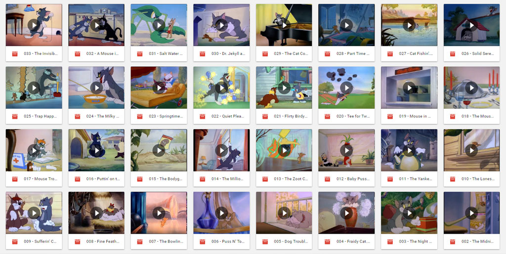 Chia sẻ 161 tập
phim ngắn
phiên bản cổ điển hay nhất của Tom & Jerry