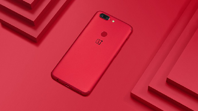 OnePlus trình làng
phiên bản 5T màu đỏ dung
nham tuyệt đẹp