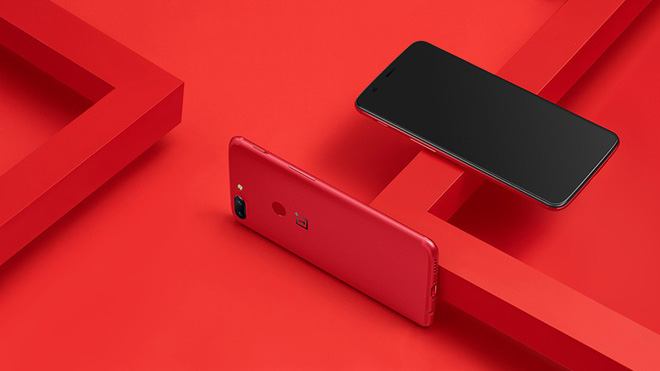 OnePlus trình
làng phiên bản 5T màu đỏ dung
nham tuyệt đẹp