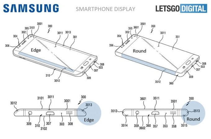Samsung đang phát triển
smartphone độc đáo với màn hình cong hoàn toàn từ trước ra
sau