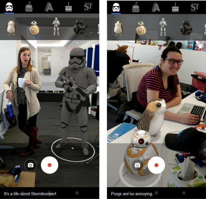 AR Stickers cho
Pixel 2 chạy Android 8.0 Oreo
ra mắt, các bức ảnh trở nên sống động hơn bao giờ hết