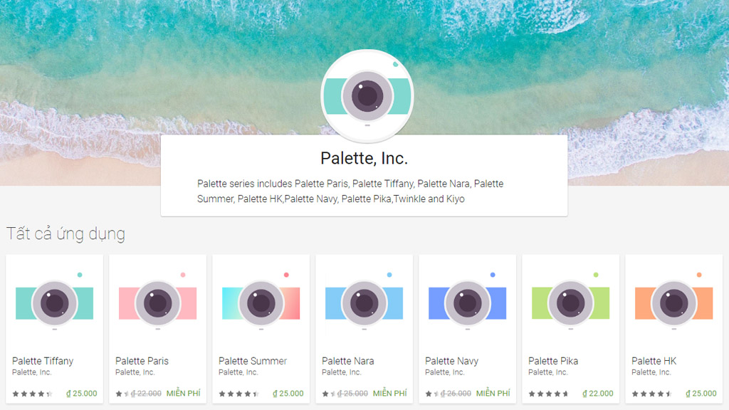 Chia sẻ miễn phí
Palette,
bộ ứng dụng được mệnh danh là Analog cho Android trị giá hơn
200 ngàn đồng