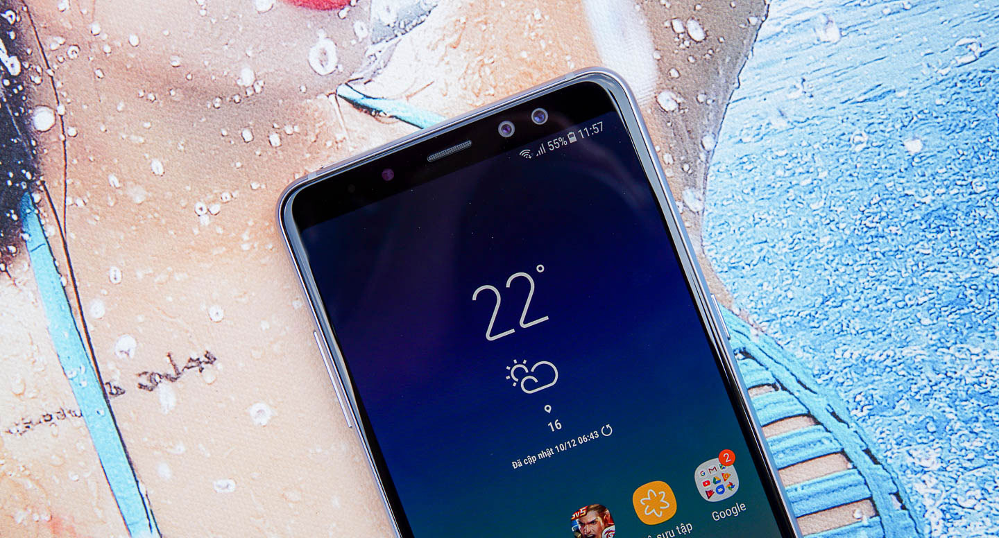 Trên tay nhanh
Galaxy A8+:
Thiết kế cao cấp, màn hình tràn cạnh, camera kép, giá 13.5
triệu đồng