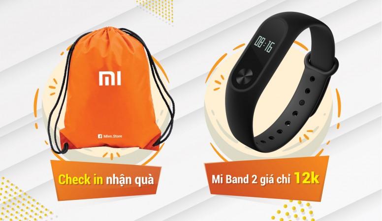 Xiaomi khai trương
Mi Store
đầu tiên tại TP.HCM: Mở bán Miband 2 với giá 12.000đ