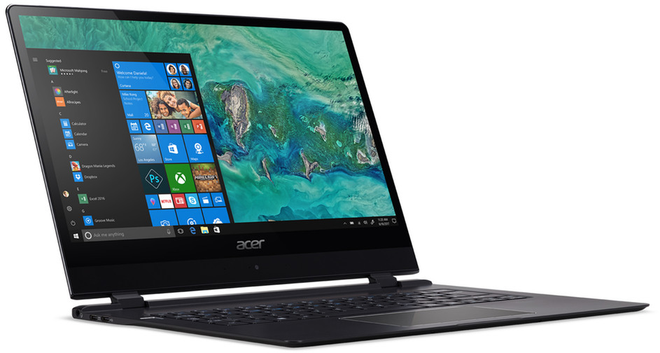 [CES 2018] Acer cập
nhật loạt máy tính tầm
trung, Swift 7 vẫn là chiếc laptop mỏng nhất thế giới