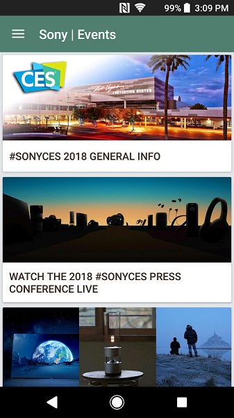 [CES 2018] Sony
phát hành
ứng dụng giúp cập nhật nhanh chóng các thông tin mới nhất
của dòng Xperia