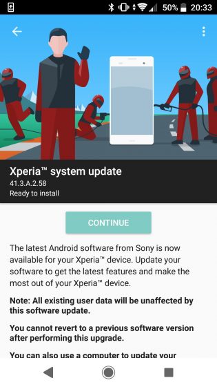 Sony phát hành bản cập nhật hệ thống mới cho
Xperia XZ, XZs và X Performance