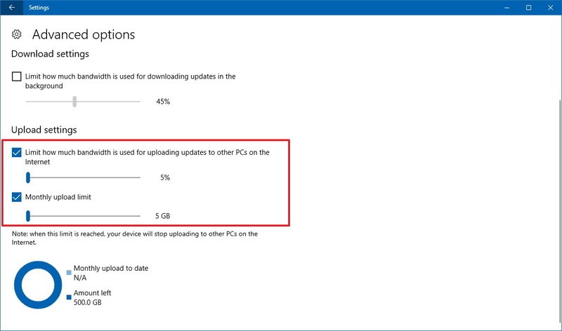 Hướng dẫn vô hiệu hoá tính năng chia sẻ cập nhật
làm chiếm băng thông trên Windows 10 Fall Creators