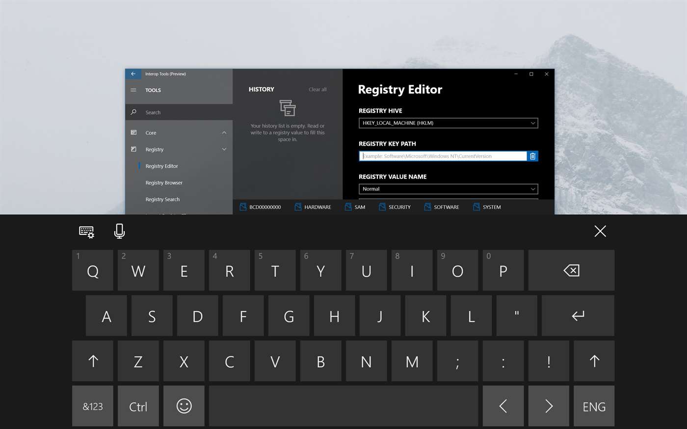 Interop Tools: Công cụ chỉnh sửa Registry cho
Windows 10 và Windows 10 Mobile được cập nhật lên phiên bản
2.1.27.0, bổ sung các tính năng đáng chú ý mới