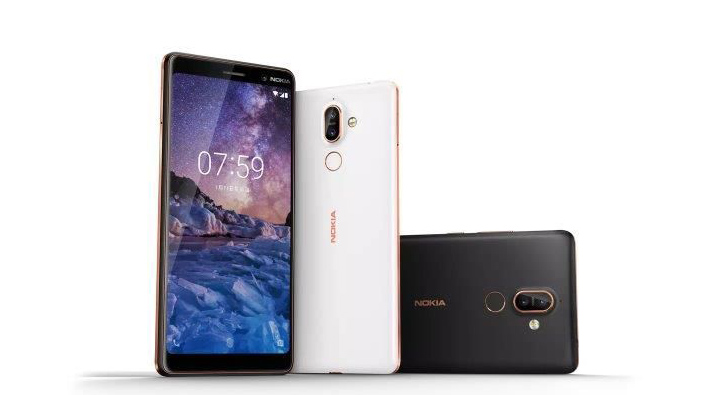 [MWC 2018] Nokia 7
Plus chính thức ra mắt với màn hình 6 inch tỉ lệ 18:9,
camera kép hsử dụng ống kính Zeiss