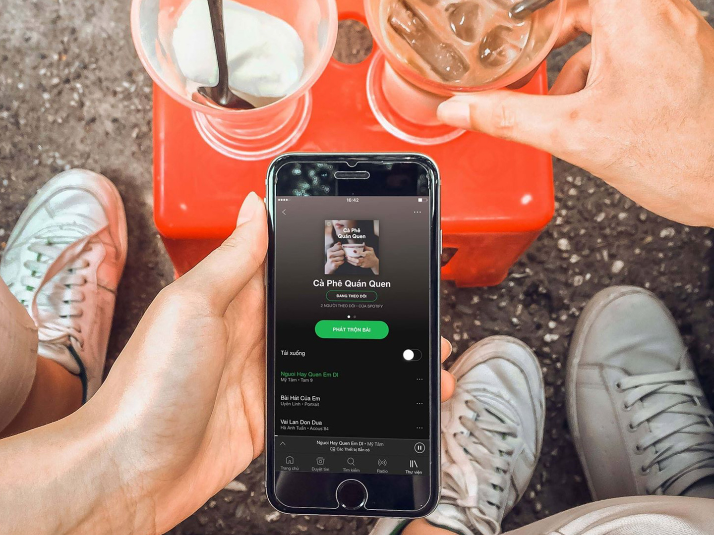 Dịch vụ nghe nhạc
trực
tuyến lớn nhất thế giới Spotify chính thức ra mắt thị trường
Việt Nam