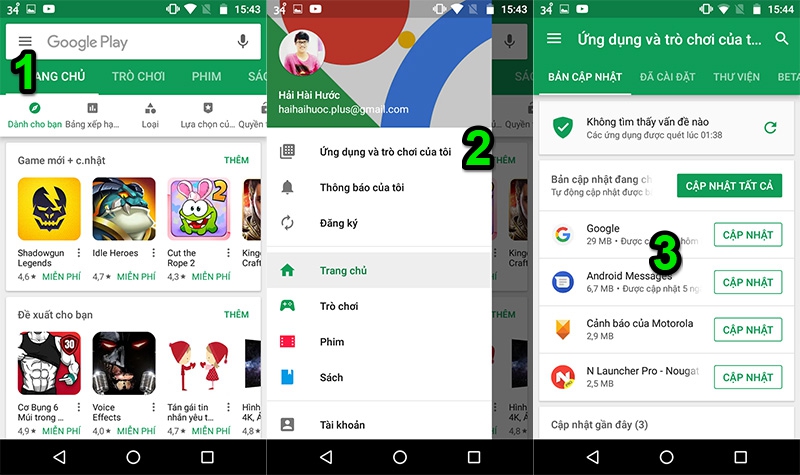 Hướng dẫn khắc phục
sự cố không tải được ứng dụng từ cửa hàng Google Play