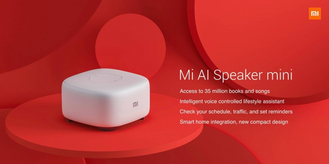 Xiaomi ra mắt loa
Mi AI Mini: Kích thước nhỏ
gọn, tích hợp trí tuệ nhân tạo, giá chỉ 27 USD