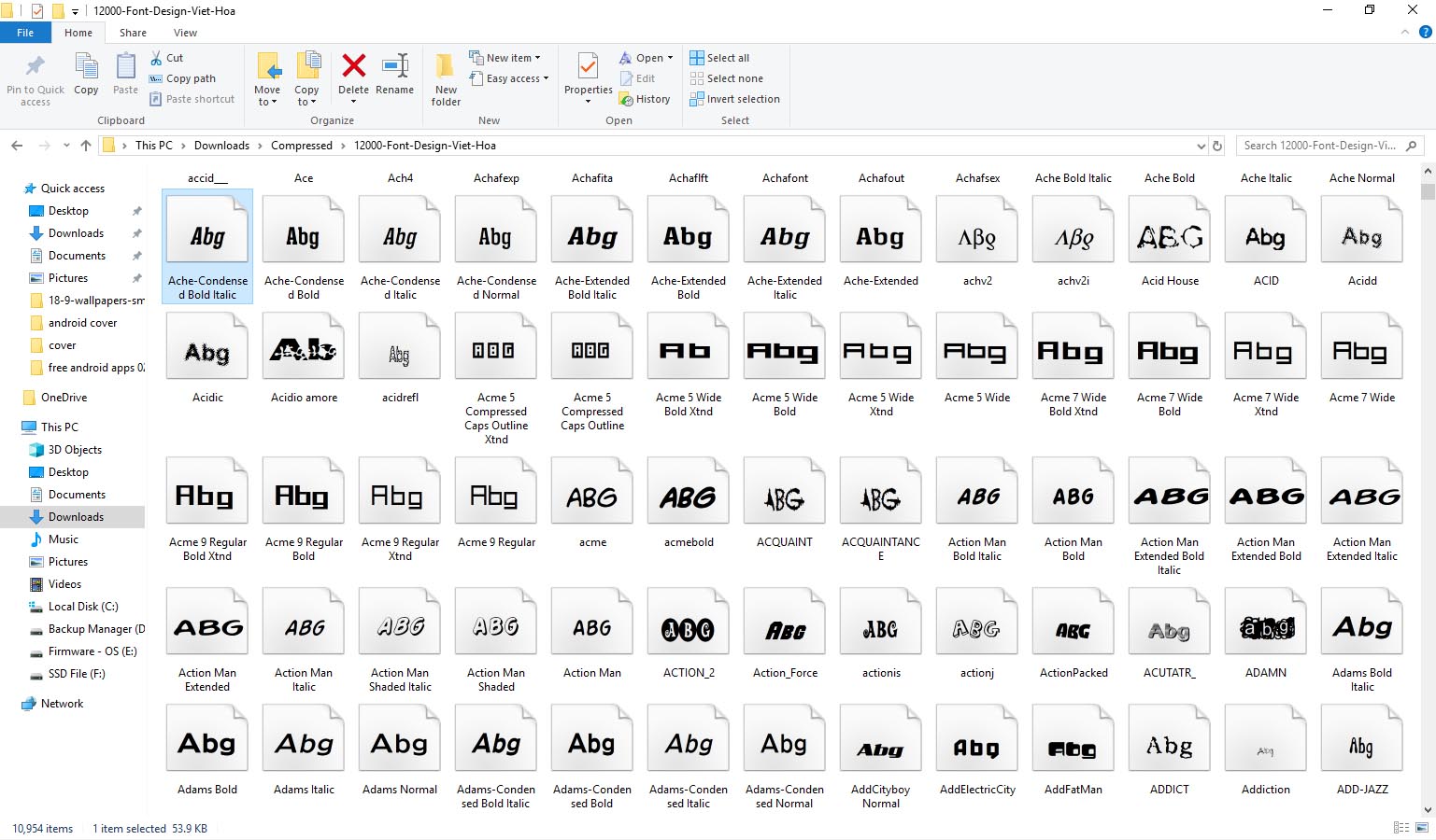 Chia sẻ hơn 10.000 font chữ đã được Việt Hóa dành
cho Photoshop