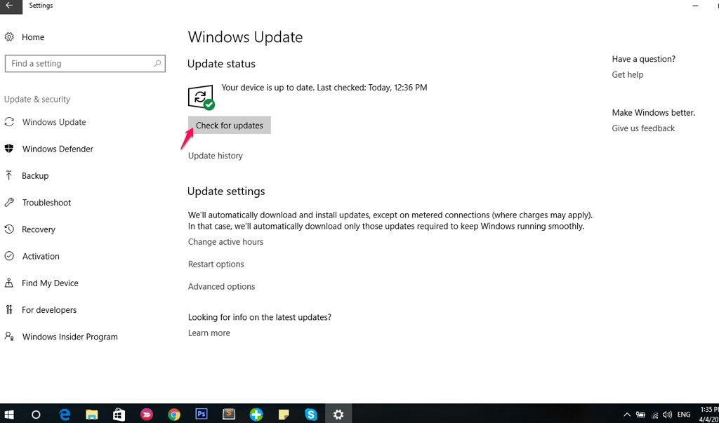 Tổng hợp cách để sẵn sàng cập nhật Windows 10
Spring Creators Update nhanh nhất