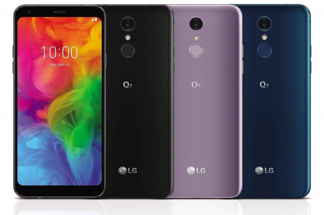 LG trình làng bộ ba
smartphone tầm trung LG Q7, Q7+ và Q7α, màn hình 18:9, có
chống nước chuẩn IP68 và hỗ trợ sạc nhanh