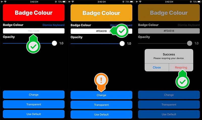 Hướng dẫn thay đổi
màu huy hiệu thông báo trên iOS 12 không cần jailbreak máy