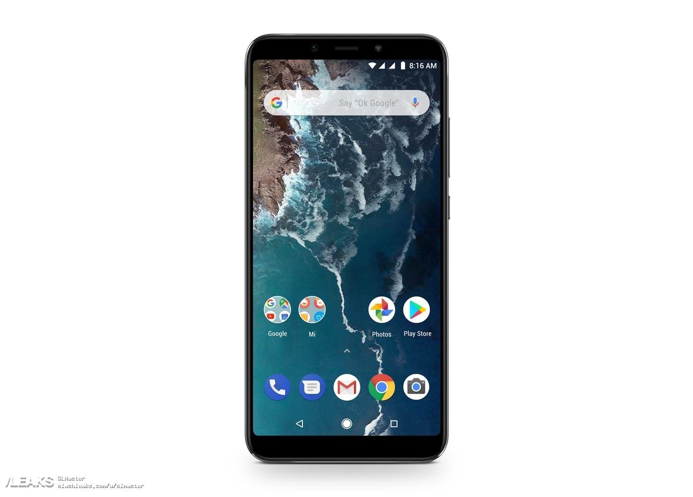 Mi A2 và Mi A2 Lite
lộ hình ảnh và thông số kỹ thuật: Máy chạy Android One,
camera kép, riêng Mi A2 có tai thỏ