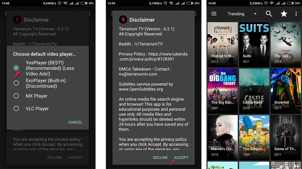 Chia sẻ ứng dụng
Netflix Premium miễn phí trên Android - Xem phim chất lượng
cao đi kèm Vietsub