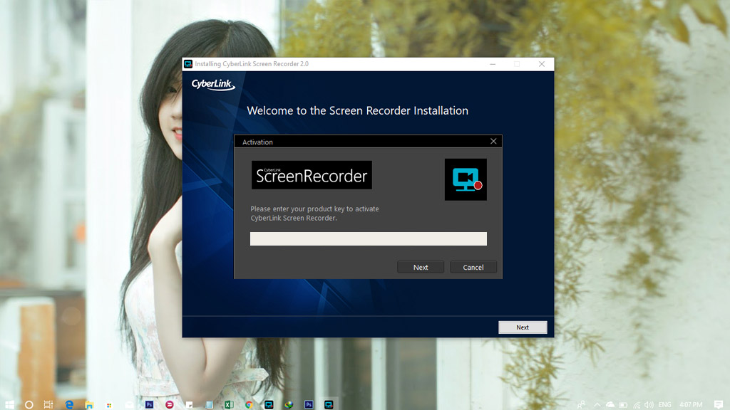 Chia sẻ bản quyền
phần mềm hỗ trợ quay màn hình máy tính CyberLink Screen
Recorder 2 trị giá 30 USD