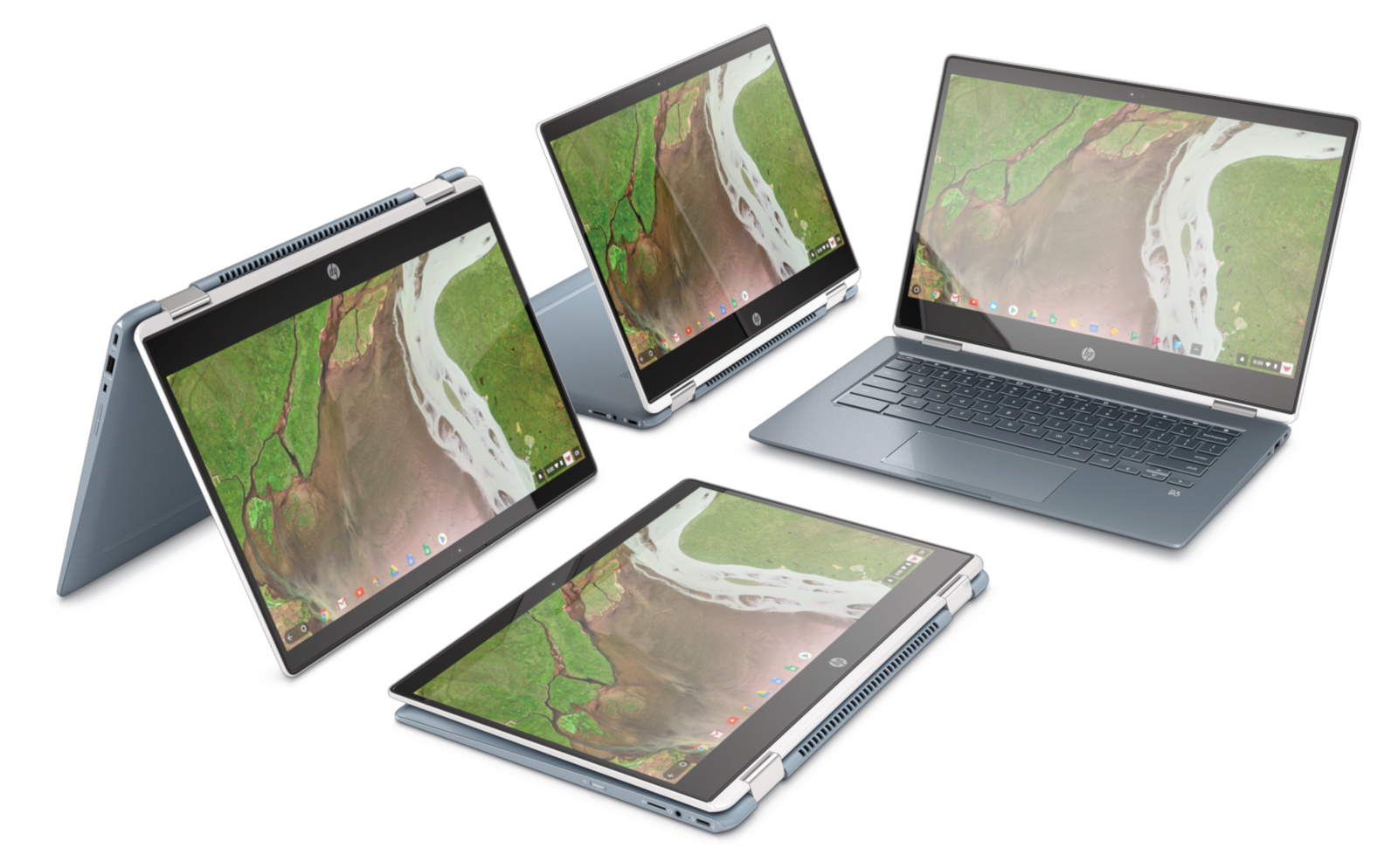 HP chính thức bán ra
Chromebook x360 14, giá khởi điểm từ 599USD cho cấu hình
Intel Core i3