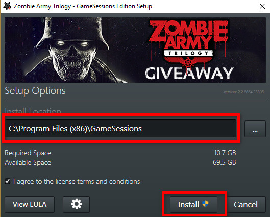 GameSessions đang
miễn phí tựa game Zombie Army Trilogy trị giá 44,99 USD, cho
mùa Halloween sắp tới