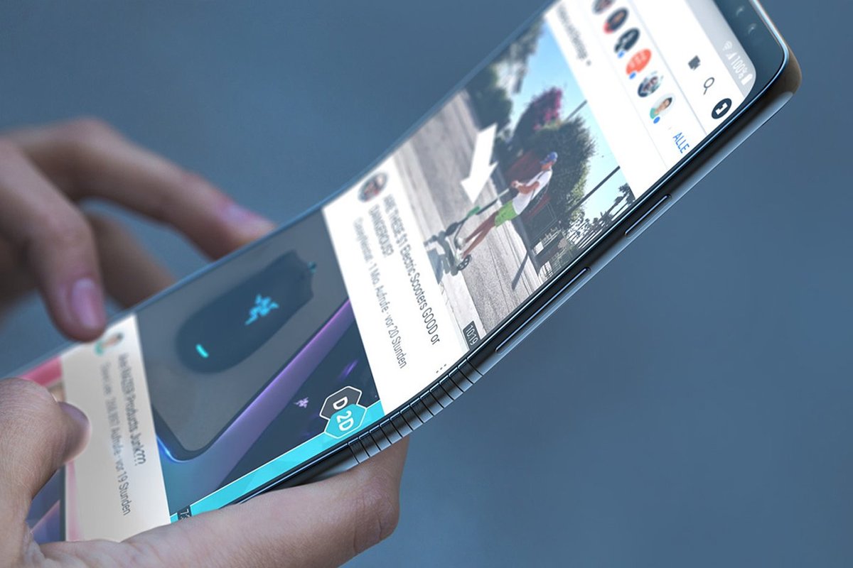 Samsung tiết lộ chiếc
smartphone màn hình gập, ra mắt vào ngày 7 tháng 11