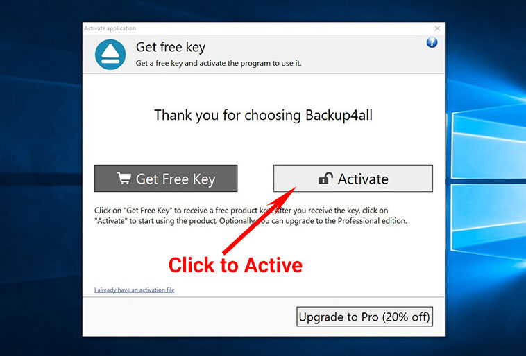 Backup4all Standard
6: Phần mềm sao lưu dữ liệu trên Windows trị giá 40 USD,
đang miễn phí bản quyền
