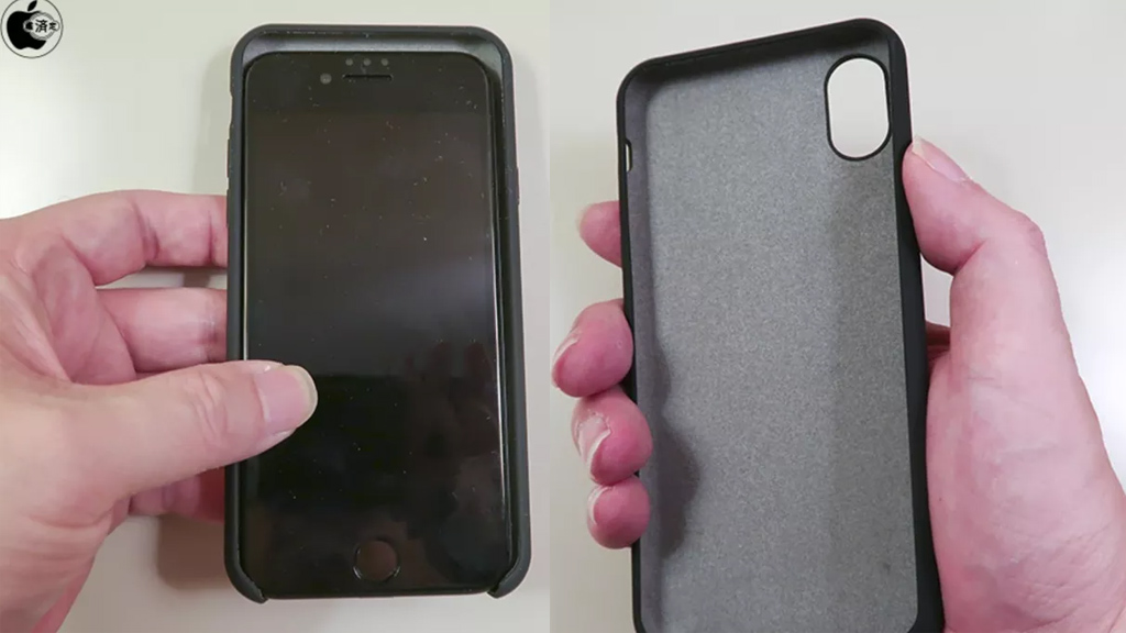 Xuất hiện case được
cho là của iPhone 8, to hơn iPhone 7, camera dọc và không có
Touch ID ở mặt sau