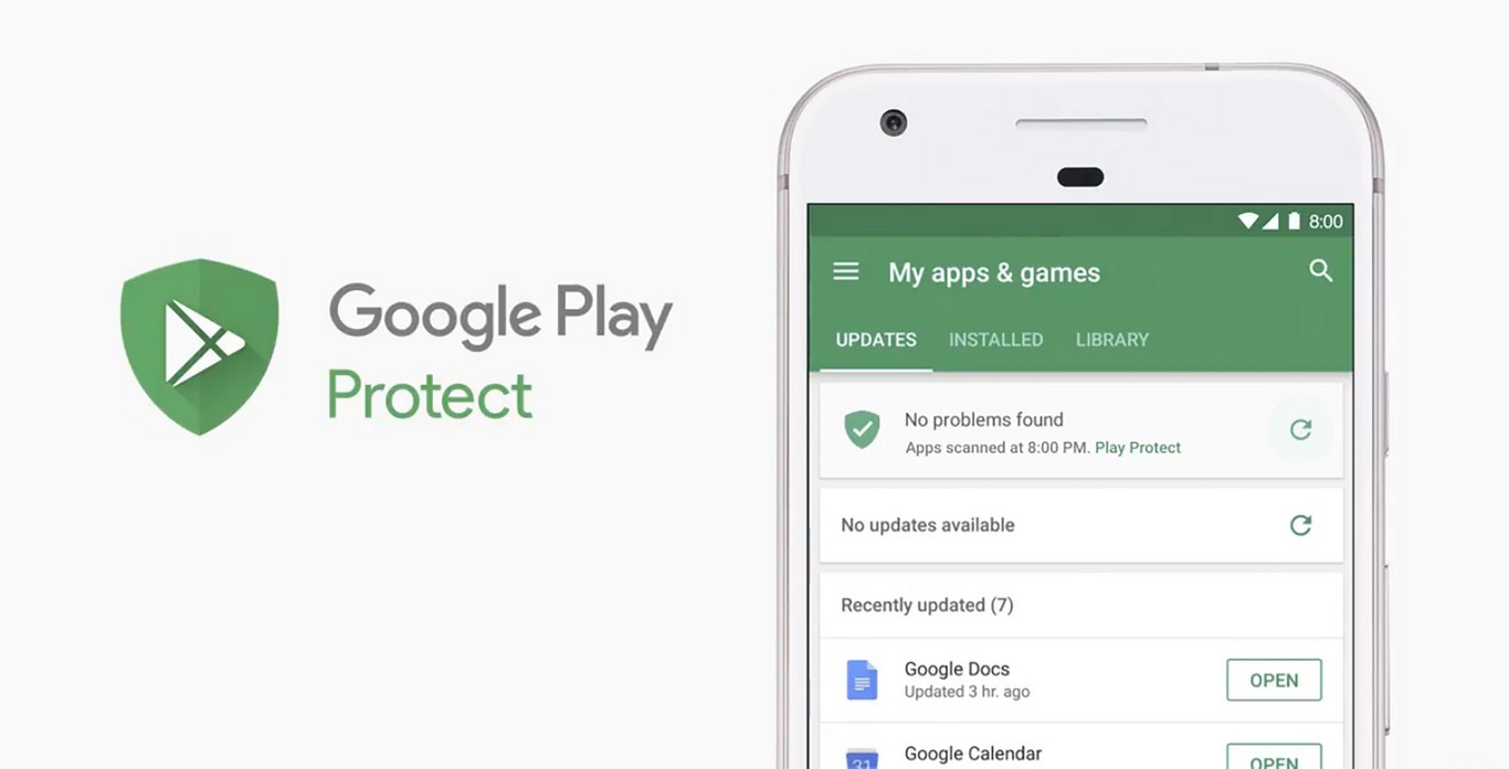Play Protect tính năng giúp bảo vệ thiết bị Android khỏi malware đến từ Google