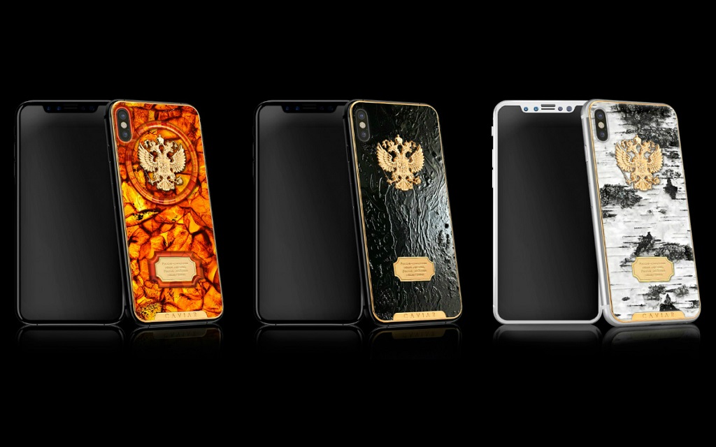 Caviar phát hành iPhone X bản phủ đá thiên thạch giá 4.500$