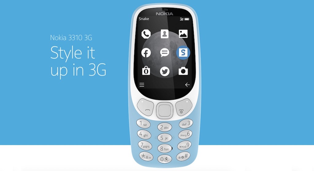 HMD bổ sung thêm phiên bản mới của Nokia 3310 hỗ trợ mạng 3G, giá 1.8 triệu VND