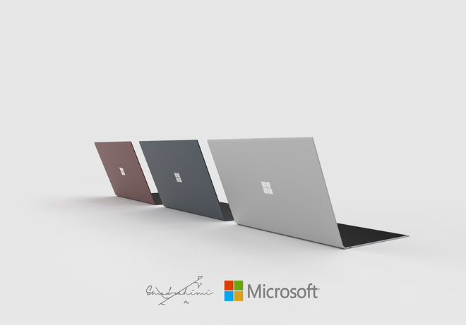 Cùng chiêm ngưỡng mẫu concept Surface laptop đẹp mê hồn khiến Macbook cũng phải chào thua