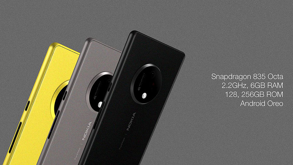 Ngắm concept Nokia 10 với thiết kế hồi tưởng về Lumia 1020 với cụm camera siêu khủng