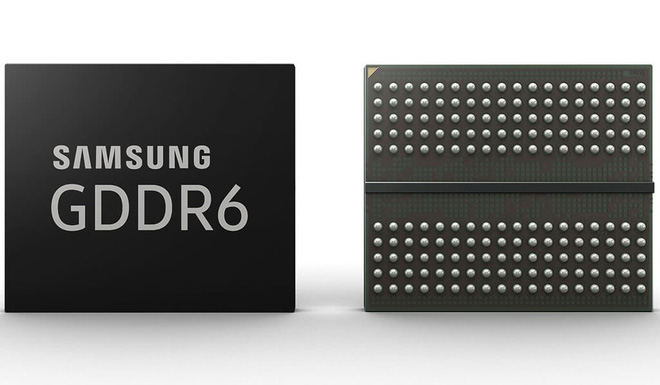 Samsung tiết lộ chip nhớ DRAM nhanh nhất thế
giới, GDDR6 với tốc độ 16Gb/s