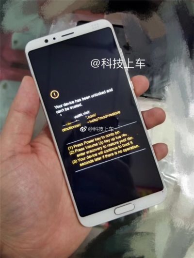 Lộ diện hình ảnh của
Huawei
P11 với màn hình tỉ lệ 18:9, camera kép