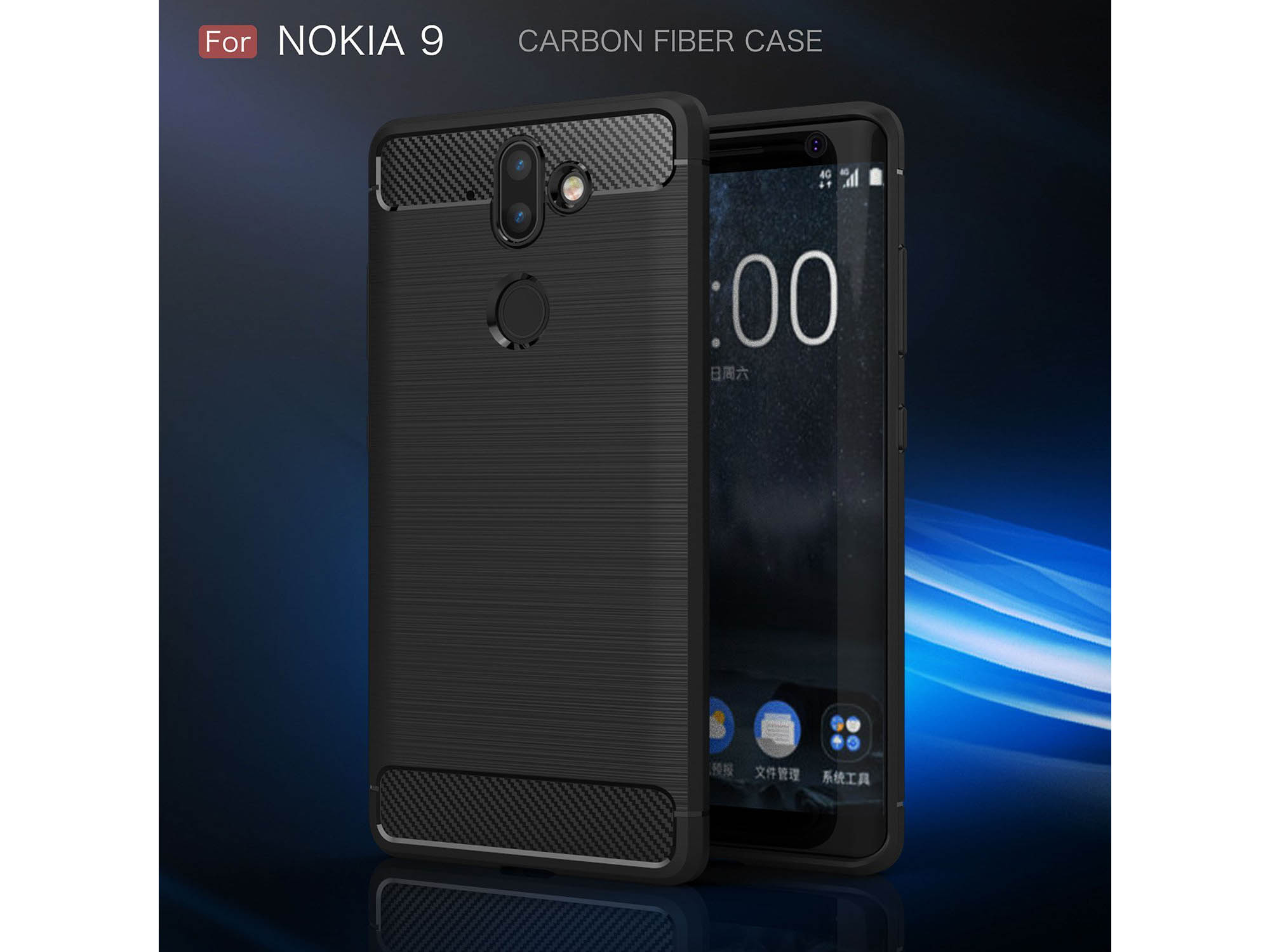 Nhà sản xuất ốp
lưng tiết
lộ thiết kế của Nokia 9: Màn hình 18:9, camera kép