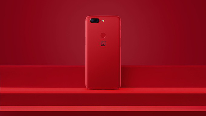 OnePlus 5T bổ sung thêm màu mới Lava Red (đỏ dung nham) tuyệt đẹp