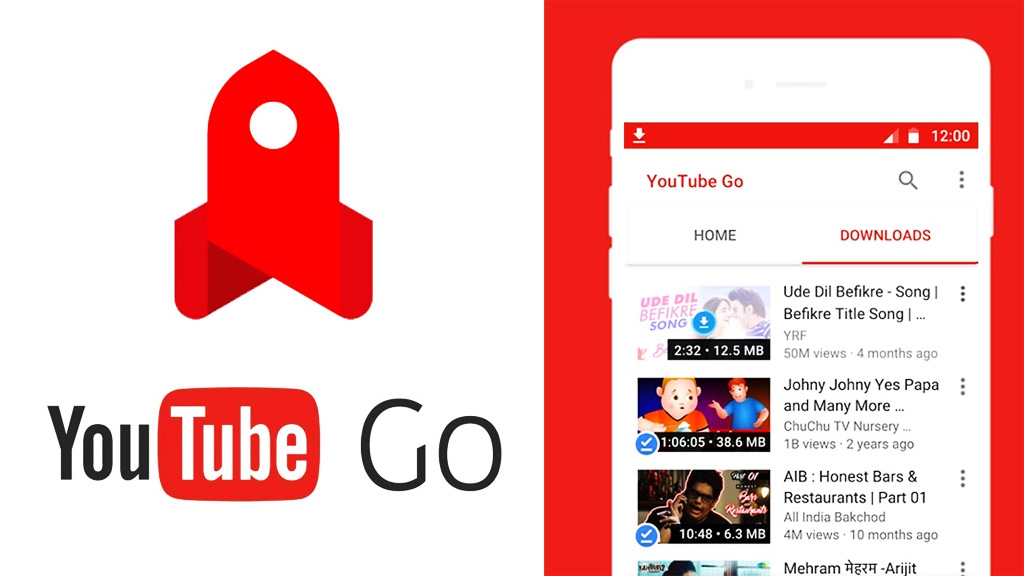 YouTube Go: Bản Youtube rút gọn của Google dành cho máy cấu hình thấp, người dùng Người dùng tại Thái Lan, Malaysia, Việt Nam và Philippines đã có thể tải về