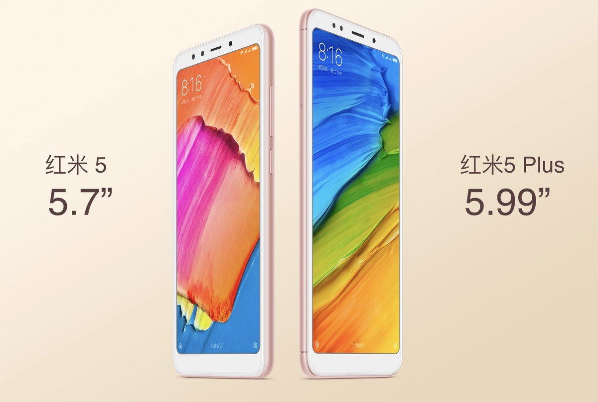 Xiaomi chính thức
ra mắt bộ
đôi Redmi 5 và Redmi 5 Plus với màn hình 18:9, giá từ 2.7
triệu