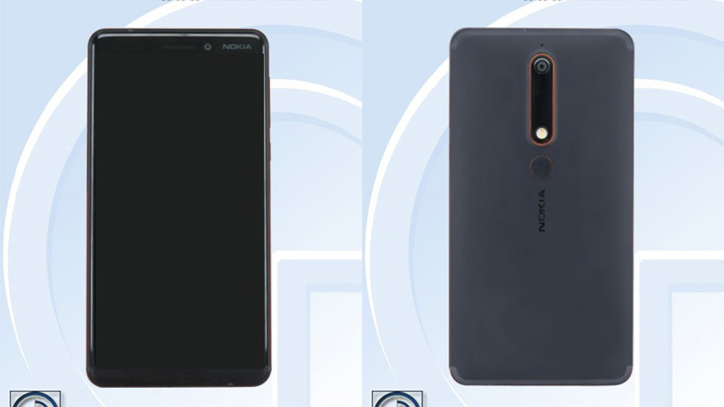 Rò rỉ hình ảnh của Nokia 6 (2018) với màn hình 18:9 và cảm biến vân tay ở mặt lưng