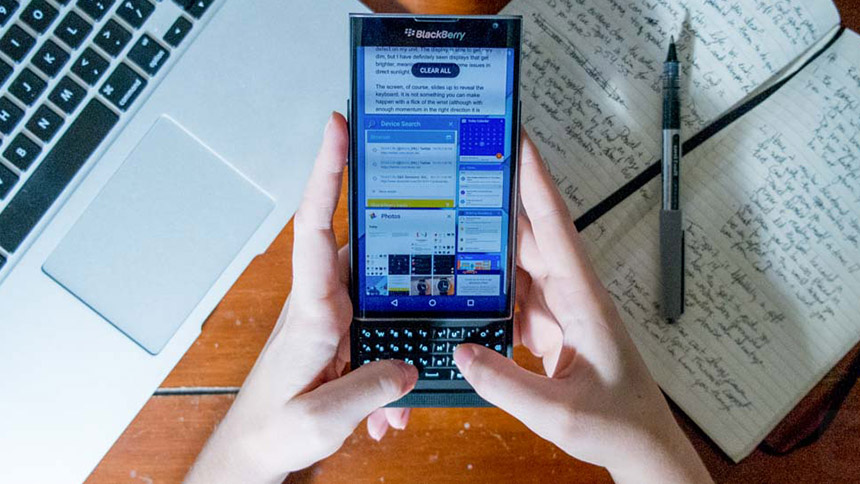 BlackBerry chính
thức ngưng
hỗ trợ phần mềm cho BlackBerry Priv