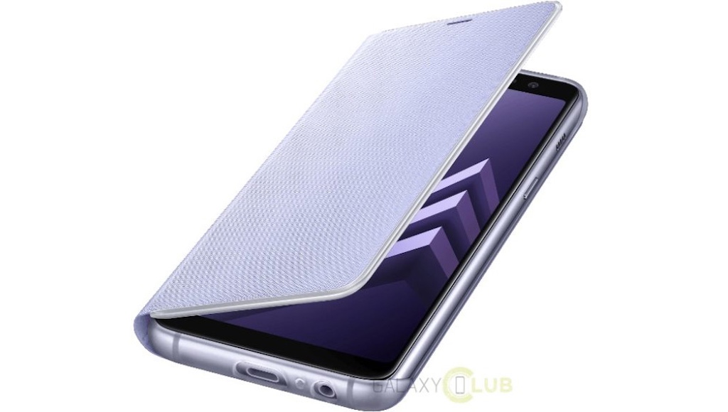 Đây là những ốp lưng chính
thức của Galaxy A8, có màu tím khói rất đẹp
