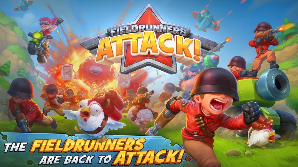 Fieldrunners Attack: Tựa game chiến thuật thời gian thực cực hấp dẫn vừa cập bến CH Play