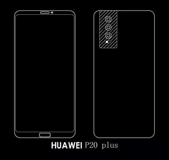 Huawei P20, P20
Plus và P20 Pro sẽ được trang 3 camera sau và màn hình tai
thỏ như trên iPhone X?