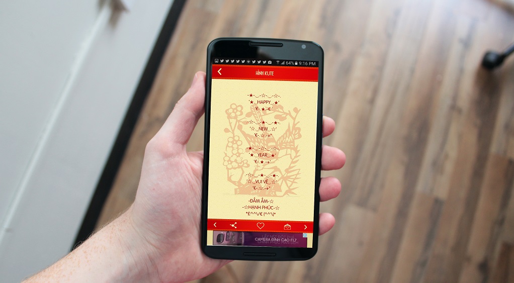 Chia sẻ một số ứng dụng nhắn tin chúc Tết trên iOS và Android đáng dùng trong dịp năm mới 2018